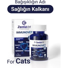 ZentiaVet Kedi Immune Kedi Bağışıklık Sistemini Destekleyici  Kediler Için Bağışıklık Güçlendirici  60 Tablet