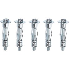 Tr Çelik Alçıpan ve Boşluk Dübel Frt Tuğla Paraşüt Duvar Bims 3X46 Metal 5 Adet