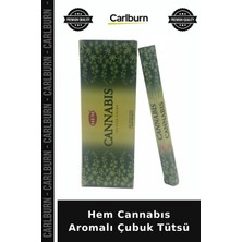 Carlburn Özel Üretim Aromatik Koku Ev Dekor Rahatlatıcı Hem Cannabıs Aromalı Çubuk Tütsü