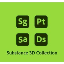 Adobe Substance 3D Collection (Windows) - 3 Aylık Resmi Abonelik Kodu