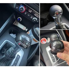 GCP German Car Parts Audi A3 8V Karbon Desenli Vites Topuzu Kaplama - A3 8V Karbon Aksesuar