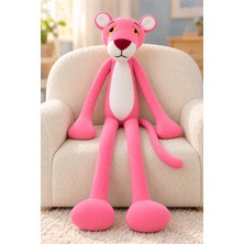 Maks Toys Pembe Panter Peluş Oyuncak 60 cm – Uzun Kollu ve Bacaklı Uyku Arkadaşı