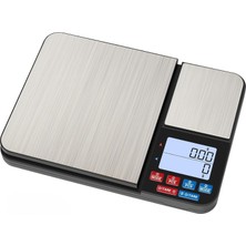 Tr Çift Platformlu Dijital Mutfak Terazisi, 10 kg Tartma Kapasitesi, 0,01 G – 1 G Hassasiyetli I