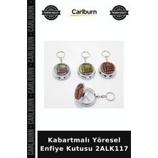 Carlburn Özel Üretim Hediye Koleksiyon Aksesuar Kabartmalı Yöresel Enfiye Kutusu 2ALK117