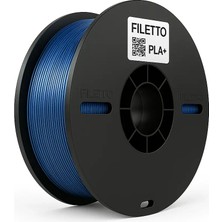 Filetto Pla+ Filament - Metalik Mavi - 1.75MM - 1 kg