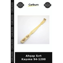 Carlburn Özel Üretim Masaj Aleti Kişisel Bakım Pratik Aksesuar Ahşap Sırt Kaşıma 94-1200
