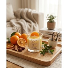 Serene Space Portakal Kokulu Bardak Mum 110 G