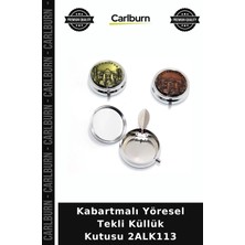 Carlburn Özel Üretim Kabartmalı Yöresel Tekli Küllük Kutusu 2ALK113