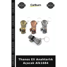 Carlburn Özel Üretim Film Figürlü Metal Koleksiyon Aksesuar Hediye Thanos Eli Anahtarlık Açacak ALK1684