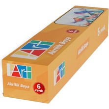 Kulinart Akrilik Boya 6 x 25 ml 3 Adet