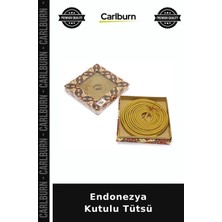 Carlburn Özel Üretim Aromatik Kutu Ev Kokusu Dekoratif Hediye Endonezya Kutulu Tütsü
