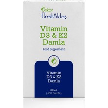 Tr Ümit Aktaş D3 K2 Vitamin Damlası - 400 Damla