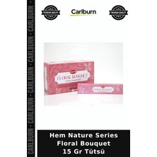 Carlburn Özel Üretim Çiçek Kokulu Doğal Aromaterapi Ev Kokusu Hem Nature Serıes Floral Bouquet 15 gr Tütsü