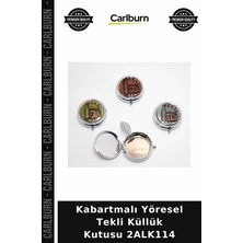 Carlburn Özel Üretim Dekoratif Hediyelik Aksesuar Kabartmalı Yöresel Tekli Küllük Kutusu 2ALK114