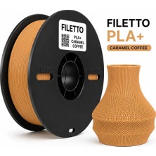 Filetto Pla+ Filament - Karamel Kahve - 1.75MM - 1 kg