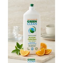 U Green Clean Bulaşık Deterjanı Organik Portakal Yağlı Elde Yıkama 730 ml