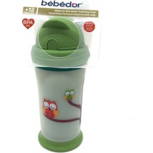 Bebedor 7510 Karanlıkta Parlayan Pipetli Bardak 240ML