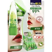 Prime Biorlx 99% Aloe Renkli Dudak Balsamı, Nemlendirici, Dudak Dolgunlaştırıcı, Sıcaklık Renk Değişimi Ruj, Uzun Ömürlü Besleyici Aloe