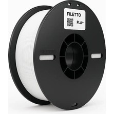 Filetto Pla+ Filament - Beyaz - 1.75MM - 1 kg