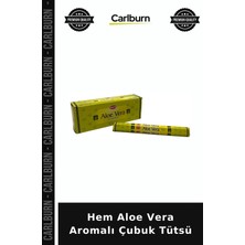 Carlburn Özel Üretim Koku Hem Aloe Vera Aromalı Çubuk Tütsü