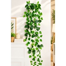 B&Nine Yapay Sarmaşık Özel Tasarım Beyaz Elmas Saksılı 9 Dallı 90 cm