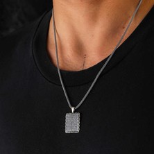 Bersel Butik Gümüş Ayetel Kürsi Kolye