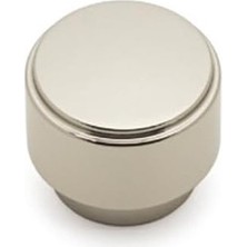 Prime 32 mm Parlak Nikel Tek Delikli Kulp