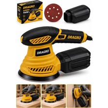 Dragro 700W + 125MM Polisaj Makinası - Devir Ayarlı DR-125