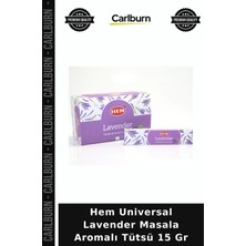 Carlburn Özel Üretim Lavanta Meditasyon Rahatlatıcı Hem Universal Lavender Masala Aromalı Tütsü 15 gr