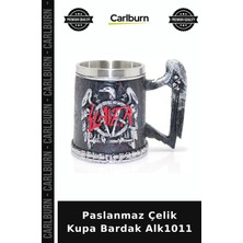 Carlburn Özel Üretim Dayanıklı Metal Mutfak Kamp Ofis Içecek Paslanmaz Çelik Kupa Bardak ALK1011