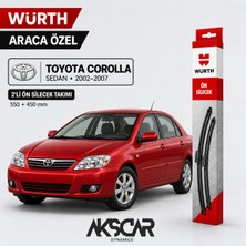 Würth Toyota Corolla Sedan 2002–2007 Ön Silecek Takımı