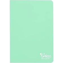 Prime Colors A4 80 Yaprak Çizgili Defter, Yeşil