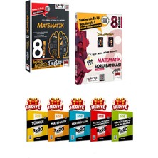 Yargı Yayınları Ders Arkadaşım 8.sınıf Lgs Matematik Fasikül Akıllı Defter +Son Tur Matematik Soru Bankası Seti (Hediyeli)