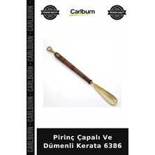 Carlburn Özel Üretim Aksesuar Dekoratif Pirinç Çapalı ve Dümenli Kerata 6386