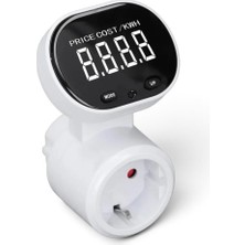 Antenci Wellhise PM005 Dijital Wattmetre Dönebilir Va Ekranlı - 16A 3680W