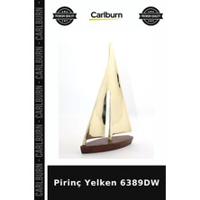 Carlburn Özel Üretim Dekoratif Denizcilik Salon Ofis Aksesuar Pirinç Yelken 6389DW