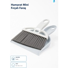 Dolphfin Ak 122 Hamarat Mini Fırçalı Faraş Çok Renkli Plastik 20X14,5 cm