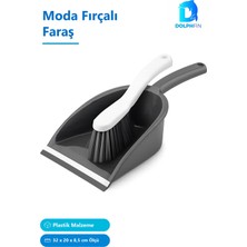 Dolphfin Ak 389 Moda Fırçalı Faraş Çok Renkli Plastik 32 x 20 x 8,5 cm