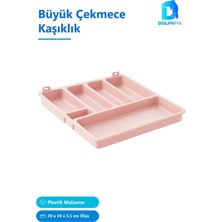 Dolphfin Ak 348 Büyük Çekmece Kaşıklık Plastik 39 x 39 x 5,5 cm