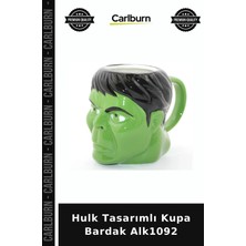 Carlburn Özel Üretim Hediye Dekoratif Hulk Tasarımlı Kupa Bardak ALK1092