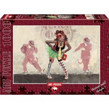 Efnaz Style 4355 Art Puzzle Şeytan Mı? Melek Mi? 1000 Parça Puzzle