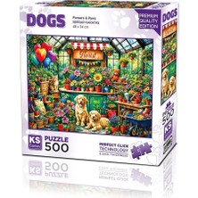 Ks Puzzle 20105 Puzzle 500 Flowers Paws