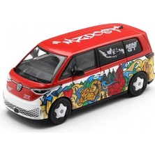 Mını Gt Mini Gt 1/64 Volkswagen Id. Buzz Mizu Design