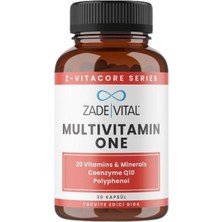 Zade Vital Multivitamin One 30 Yumuşak Kapsül