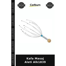 Carlburn Özel Üretim Rahatlatıcı Baş Masajı Kişisel Bakım Ergonomik Kafa Masaj Aleti ALK1839