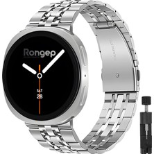 Str Store [prestige Steell] Samsung Galaxy Watch 9/8 44MM/40MM/CLASSIC 46MM ile Uyumlu Çelik Kordon [kısaltma Aparatlı] Paslanmaya Dayanıklı Katlanır Toka Mekanizmalı Samsung Watch 9 Kordon