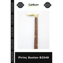 Carlburn Özel Üretim Klasik Aksesuar Hediyelik Pirinç Baston B2048