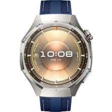 Str Store Huawei Watch Gt6 Pro 46MM Uyumlu Metal Tokalı Dikiş Detaylı Dokuma Silikon Kordon – Şık, Rahat, Terletmeyen ve Ayarlanabilir Akıllı Saat Kayışı