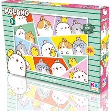 Str Store Mol 714 Molang 100 Parça Lisanslı Puzzle