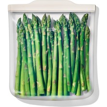 Str Store Good Grips Silicone Reusable Bag Half Gallon Bag (64 Oz) - Oat